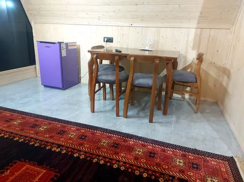 تصویر 3 - کلبه طبیعت. دشت .جنگل مه باران .پرندگان .در یک غالب اقامتگاه جم شدن تا آرامش خیال به در آمل