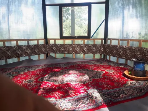 تصویر 2 - اقامتگاه بوم‌گردی آلاچیق زمینی(8متری) در خمام