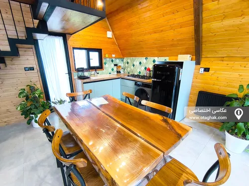 تصویر 10 - کلبه سوئیسی تی ته (1) با جکوزی در  چالوس