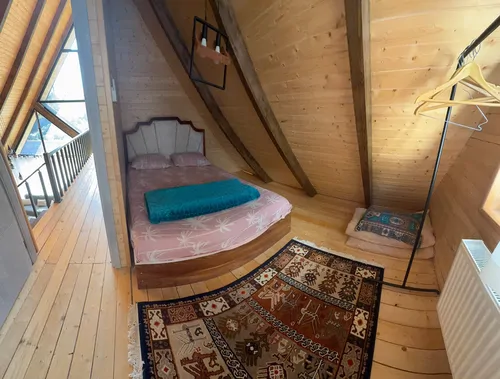 تصویر 26 - کلبه چوبی تویا با جکوزی در  کلارآباد