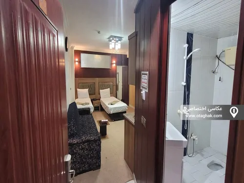 تصویر 2 - هتل سنتی زمرد چهار تخته با صبحانه رایگان(3) در  مشهد