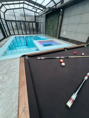 تصویر 10 - ویلا استخردار سرپوشیده آبگرم کارن با جکوزی و بیلیارد در  شهریار