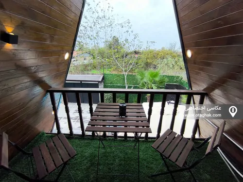 تصویر 13 - کلبه  سوئیسی لوکس استخردار آبگرم ورنا در  خمام