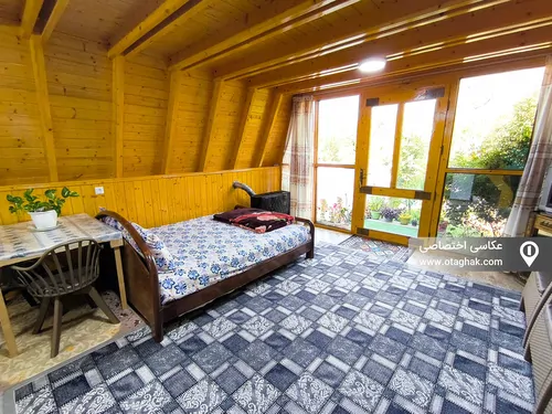 تصویر 11 - کلبه سوئیسی ارغوان در  سوادکوه