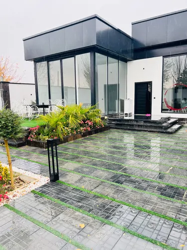 تصویر 27 - ویلا استخردار آبگرم نیکان با فوتبال دستی در چهارباغ