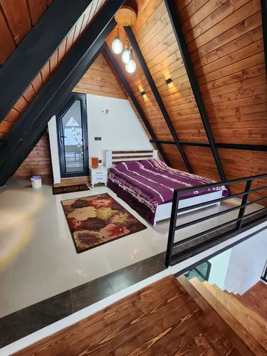 تصویر 12 - کلبه سوییسی آوان با جکوزی  در  رامسر