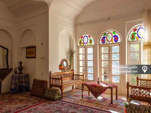 تصویر 7 - اقامتگاه بوم‌گردی عمارت بانو(اتاق سه دری) در  یزد