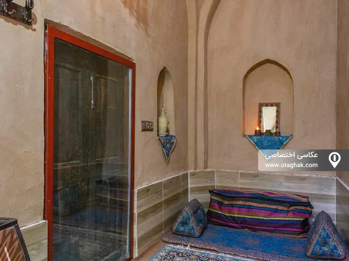 تصویر 5 - اقامتگاه بوم‌گردی  عمارت بانو (اتاق کاهگلی) در  یزد