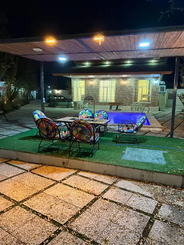 تصویر 13 - ویلا استخردار آبگرم اسکای با فوتبال دستی در  کردان