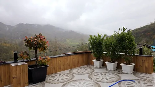 تصویر 14 - کلبه سوئیسی لونا با جکوزی در  نشتارود