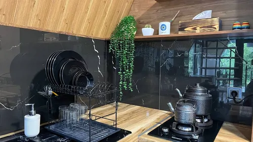 تصویر 10 - کلبه سوییسی تیتک با جکوزی در  رامسر