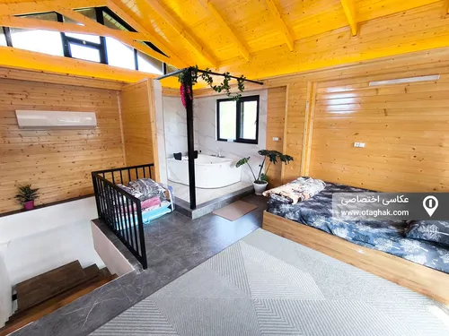 تصویر 10 - کلبه مهرا (4) با وان جکوزی در سوادکوه