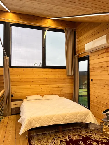 تصویر 19 - کلبه شیشه ای افرا تراس دار در  ماسال