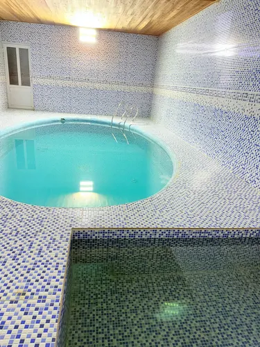 تصویر 4 - ویلا ویلای جنگلی نزدیک رود خانه استخر سرپوشیده اب گرم  در باغ بهادران