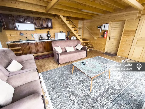 تصویر 5 - کلبه چوبی چشم انداز در  سوادکوه