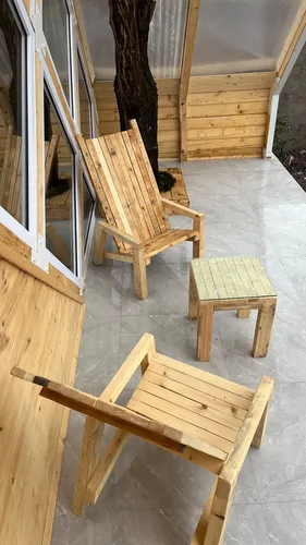 تصویر 15 - کلبه نیلا با سقف شیشه ای در رضوانشهر