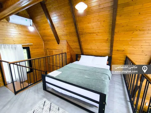 تصویر 11 - کلبه سوئیسی تی ته (1) با جکوزی در  چالوس