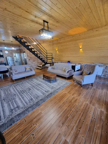 تصویر 30 - کلبه سوئیسی اشکان (۳) با جکوزی و ایرهاکی در  رامسر