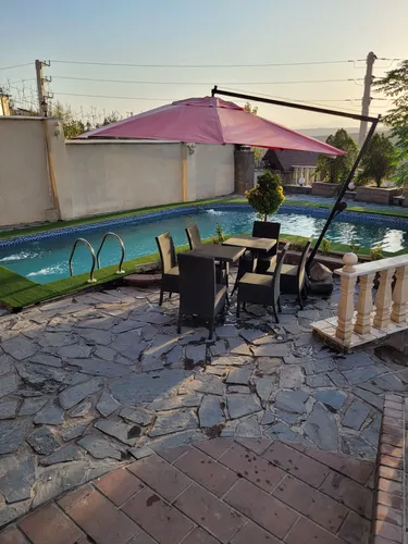 تصویر 20 - ویلا استخردار آبگرم برکه سنگی در  رودهن