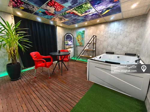 تصویر 16 - آپارتمان مبله رویال روم با جکوزی در المپیک (2) در  تهران