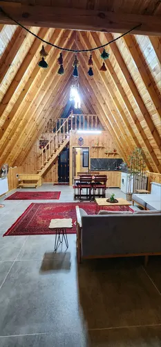 تصویر 3 - کلبه سوئیسی استخردار آبگرم دنج در لاهیجان