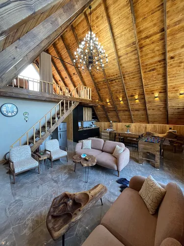 تصویر 10 - کلبه سوئیسی هاوراز با جکوزی در چالوس