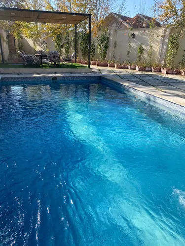 تصویر 20 - ویلا استخردار آبگرم اسکای با فوتبال دستی در کردان