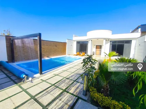 تصویر 4 - ویلا استخردار آبگرم وایت اند بلک در کردان