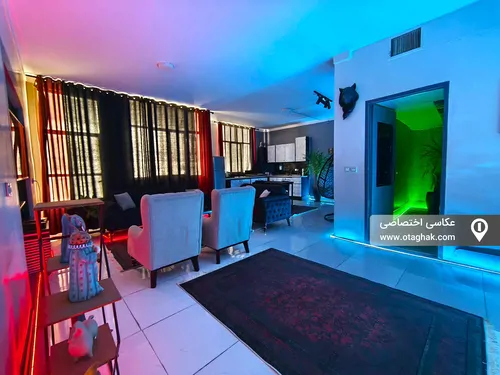 تصویر 8 - آپارتمان مبله رویال روم با جکوزی در المپیک (2) در  تهران