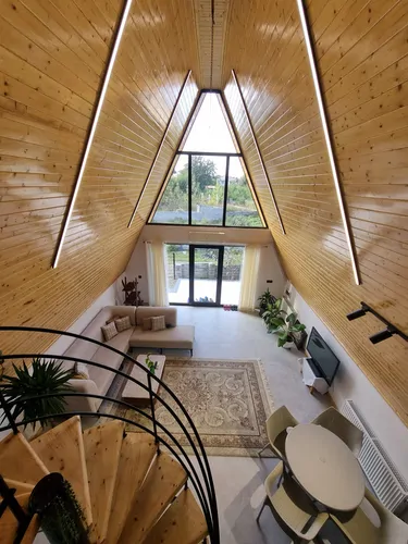 تصویر 5 - کلبه سوئیسی مدرن مدوبن در  نمک آبرود