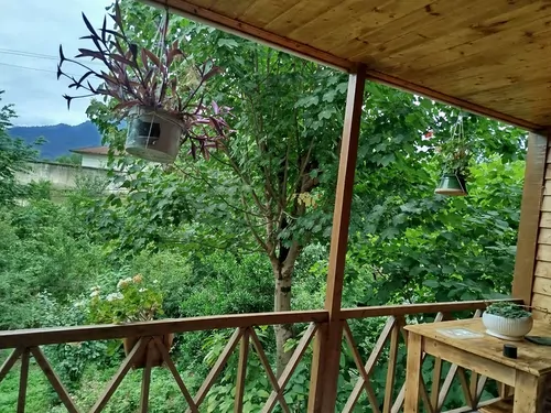 تصویر 4 - کلبه روستای روستای جنگلی با فوتبالدستی وتاب در ماسال