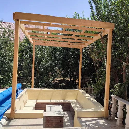 تصویر 20 - ویلا دوبلکس استخردار آبگرم سرپوشیده باغستان در  سهیلیه