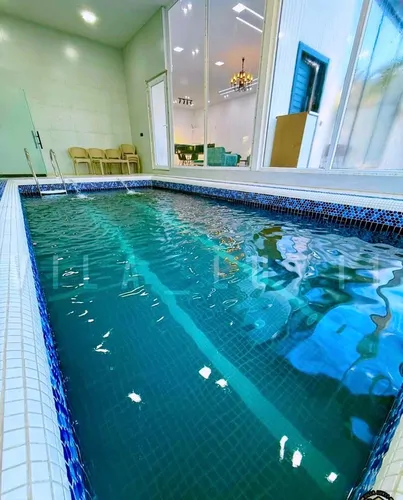 تصویر 3 - ویلا استخردار آبگرم نیکان با فوتبال دستی در چهارباغ