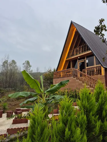 تصویر 12 - کلبه سوئیسی مهرآ با جکوزی در سوادکوه