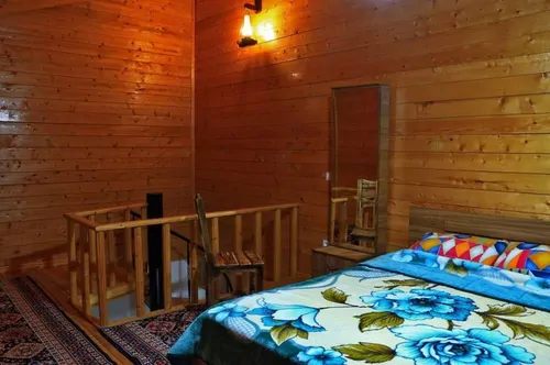 تصویر 4 - کلبه شهرک کلبه چوبی لوکس و تمیز با استخر آب گرم تصفیه تمام وقت در عباس آباد