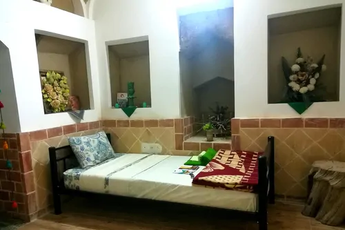 تصویر 2 - اقامتگاه بوم‌گردی خانه سبز سادات (اتاق پنج تخته)	 در کاشان