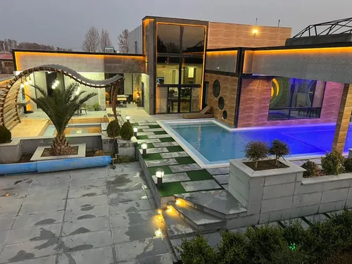 تصویر 12 - ویلا عمارت استخردار آبگرم بهشتی با جکوزی و بیلیارد  در  چهارباغ
