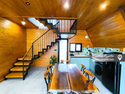 تصویر 9 - کلبه سوئیسی تی ته (1) با جکوزی در  چالوس