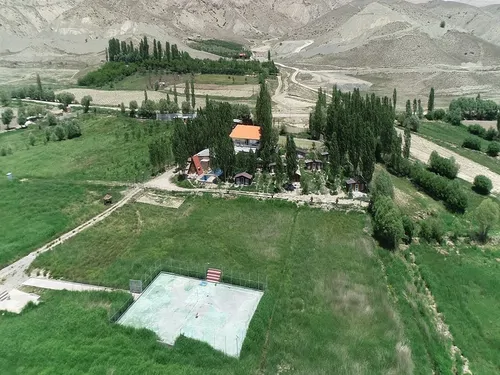 تصویر 18 - کلبه چوبی استخر آبگرم سانسی باران  در  فیروزکوه 