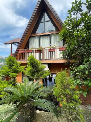 تصویر 2 - کلبه سوییسی ماه عسل با جکوزی در اربکله در  رامسر