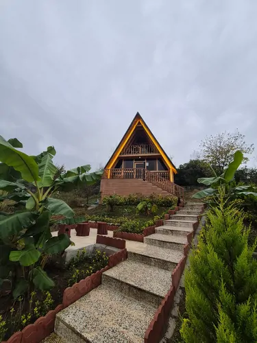 تصویر 2 - کلبه کلبه سوئیسی تک خواب جکوزی دار مهرآ در سوادکوه