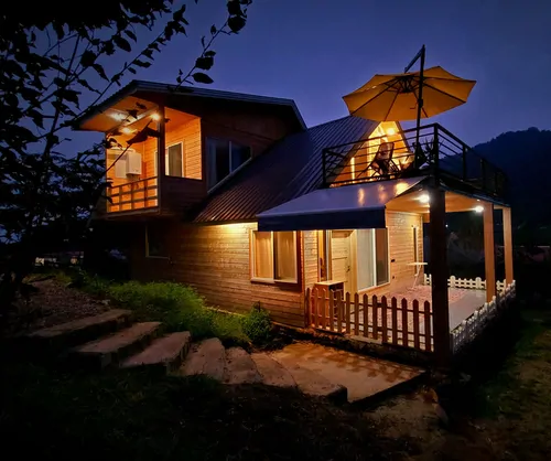 تصویر 40 - کلبه عمارت چوبی دوبلکس ماسالیکا در ماسال