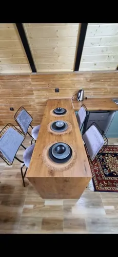 تصویر 2 - کلبه کلبه جنگلی روهام با چشم انداز زیبای کوه وجنگل واقع درمکانی دنج وآرام  در رامسر