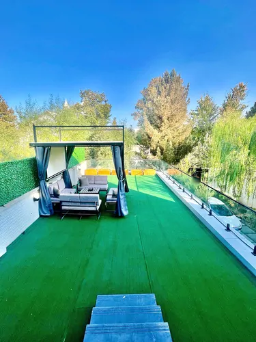 تصویر 4 - ویلا ویلا لوکس و شیشه ای پینار با استخر اب گرم در سهیلیه