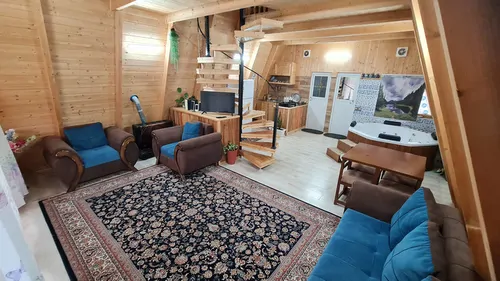 تصویر 12 - کلبه سویسی یوکا با جکوزی در  شیرگاه