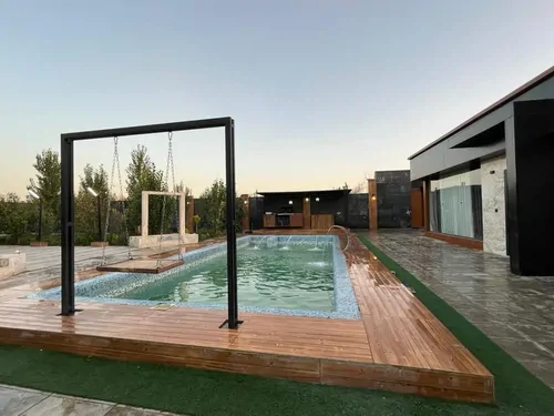 تصویر 16 - ویلا استخردار آبگرم سپید با بیلیارد در شهریار