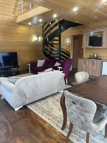 تصویر 4 - کلبه چوبی رویایی با جکوزی در  رامسر