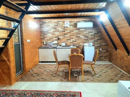 تصویر 6 - کلبه سوئیسی امیر با جکوزی در  سوادکوه