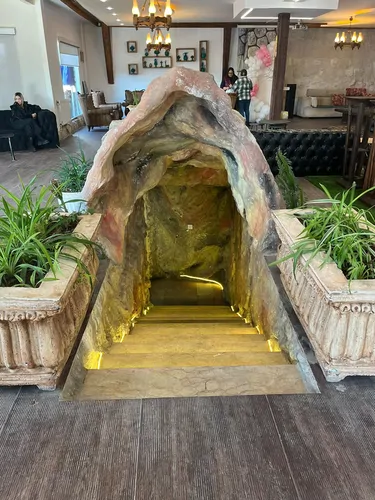 تصویر 11 - ویلا استخردار آبگرم سنگی با بیلیارد و فوتبالدستی در  کردان