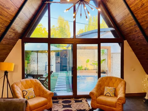 تصویر 12 - کلبه استخردار آبگرم سرپوشیده ابرا (۲)  در  کردان